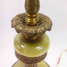 All details about their properties, design, price. Antique Vintage Green Marble Or Onyx Brass 26 5 Lamp Original Cord No Shade A Town Thrift Online