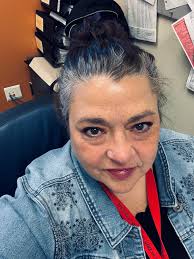 Embracing gray hair at 56