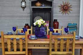 If you're looking to furnish an awkward space, corner dining sets are also available at luxedecor, along with a wide range of color options including red, white, and black dining room sets. Southwestern Furniture For Your House