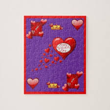 Free, printable valentine's day word search puzzles. Valentine S Day Jigsaw Puzzle Zazzle Com Kids Birthday Gifts Jigsaw Puzzles Puzzles Gifts