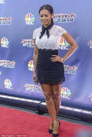 Mel B Is Leggy In Short Frock As She Beats Heidi Klum In Style Wars Mel B Heidi Klum Style Girl Celebrities
