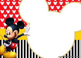 Free Printable Mickey Mouse Invitation Templates In 2021 Mickey Mouse Invitation Mickey Mouse Birthday Invitations Mickey Mouse Template
