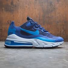 Nike Air Max 270 React Black And Blue Nike Men Air Max 270 React Impressionism Art Blue Void Photo Blue Game Royal Nike Air Max Mens Nike Nike Men