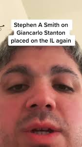 Its the injuries that prevent his hot streak #giancarlostanton #yankees  #nyyankees #nyy #newyorkyankees #fyp #stephenasmith #injury