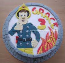 Pasteles De Sam El Bombero Torten