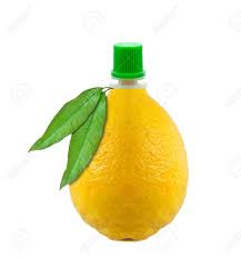 Lemon juice is juice extracted from fresh lemons. Flasche Zitronensaft In Eine Zitrone Formigen Lizenzfreie Fotos Bilder Und Stock Fotografie Image 13142156