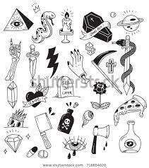 Pin On Tattoos Sharpie Tattoos Tattoo Flash Sheet Doodle Tattoo