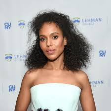 Kerry washington medium straight lace front human hair. Kerry Washington Wears Her Curls 4 Different Ways In 1 Day Popsugar Beauty
