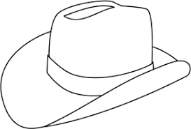 Download this adorable dog printable to delight your child. Cowboy Hat Printable Coloring Page Coloring Pages Printable Coloring Pages Cowboy Boots Drawing