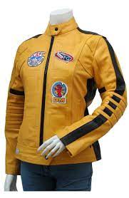 This Stunning Outer Wear From The Movie Kill Bill Look Wonderful Its An Outstanding Gorgeou Leather Jacket Shopping Custom Leather Jackets Leather Jacket Men