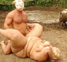 Two pigs are enjoying quick hot sex. Fat Man Fucking Pig Pussy Upicsz Com