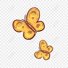 مرسومة باليد الكرتون اثنين من الفراشات الصفراء تحلق والرقص العنا butterflies flying how to draw hands yellow butterfly