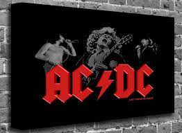 Rock Music Art Music Art Rock And Roll Canvas Wall Print C1 A Exciting Piece Of Music