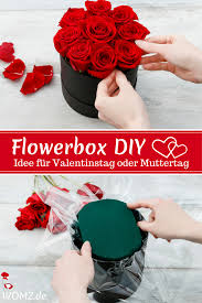 Flowerbox Selber Machen Perfektes Diy Geschenk Womz Geschenke Selber Machen Blumen In Einer Schachtel Diy Geschenk