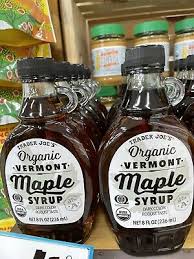 Discounted gift cards on sale. Trader Joe S Organic Vermont Maple Syrup 8 Oz Great Tasting Authentic Flavor New Ebay