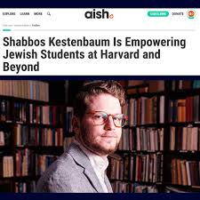 A recent Aish.com article highlights the incredible work of @shabboskest,  an @aish_efg_men alumnus and recent Harvard grad, who is calling for Jewish  pride and action in the face of rising antisemitism on