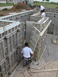 Then, use wooden boards to frame the perimeter of the foundation and pour in concrete to create the walls. Why Wait To Form Walls On Footings For Construction Pros