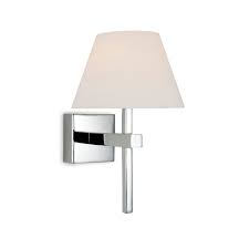 Simple clear glass globe wall light. Firstlight Fabio Bathroom Wall Light In Chrome Finish With Opal Glass Shade 8639ch Lighting From The Home Lighting Centre Uk