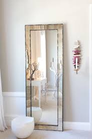 Full Length Wall Mounted Mirror Bedroom Contemporary With Baseboards Candle Sconce Dressing Eclectic Bedroom Design Eclectic Bedroom Mirror Wall Bedroom