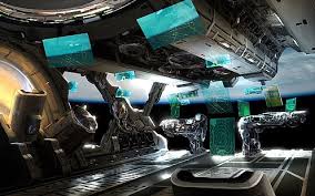 Best sea rock wallpaper 14. Hd Wallpaper Bridges Fantasy Art Spaceships Science Fiction Navigating Bridge 1920x1200 Abstract Fantasy Hd Art Wallpaper Flare