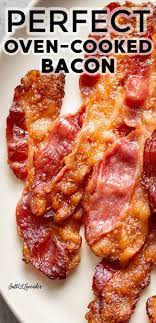 How To Cook Bacon In The Oven In 2021 Oven Cooked Bacon Bacon In The Oven Cooking Bacon