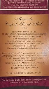 Le Cafe De Saint Malo Saint Malo Picture Of Cafe Saint Malo Saint Malo Tripadvisor