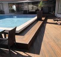 Premium Cedar Light Grey Outdoor WPC Decking for Stylish Patios