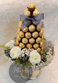 ~ bunga artificial (boleh diambil terus tanpa perlu dipulangkan kembali). Tutorial Simple Ferrero Rocher Tower Untuk Hantaran Kahwin Nampak Mahal Eksklusif