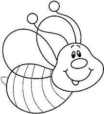 Dibujo Abeja Para Colorear