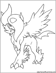 It is the platform where you can browse coloring books there are pokemon characters like squirtle, butterfree, charmander, pikachu, absol, and others. Mega Absol Coloring Page