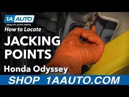Editors from thecarconnection.com continue to be impressed with how well the odyssey drives. How To Locate Jacking Points 11 17 Honda Odyssey 1a Auto