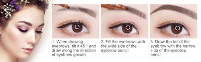 Tutorial to fill eyebrows with the eyebrow pencil or powder. Eyebrow Tattoo Eyebrow Pencil Augenbrauenstift Wasserfest Tattoo Augenbrauenstift Innovativer Gegabelter Flussiger Augenbrauenstift Der Die Naturliche Augenbrauenform Auf Einfache Weise Umreisst Amazon De Beauty