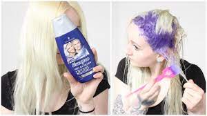 It can also help protect against any naturally arising orange or reddish hues that can start to appear when hair is lightened by the sun. Purple Shampoo Results Schwarzkopf Reflex Silver Youtube