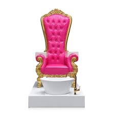 China Luxury Fashion Pink Massage Pedicure Chair Photos Pictures Made In China Com