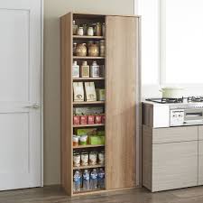 頑丈引き戸キッチンストッカー 幅76cm 通販 ディノス 2021 引き戸 インテリア 家具 隙間収納 キッチン