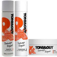 Toni Guy Reinigen Nahren Trio Shampoo Haarspulung Maske Fur Geschadigtes Ebay