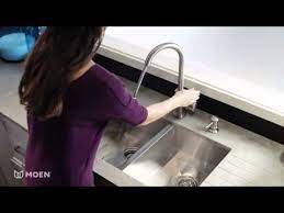 Moen kitchen faucets are the preferred choice of every type of family. Hensley Spot Resist Stainless Kitchen Faucet Moen Features Spotlight Youtube