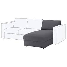 Vimle Bezug Recamierenelement Gunnared Mittelgrau Ikea Osterreich Modulares Sofa Chaise Chaiselongue