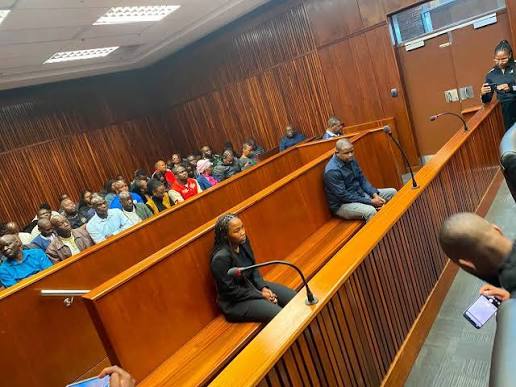 BREAKING NEWS: TMPD Officer Peter 'Gagash' Nonyane and his co-accused wife  Charlotte Tibane are applying for bail in the Polokwane Magistrate’s Court.  | Koketšo Motau | Facebook