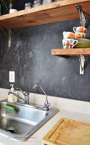 Wrapping the backsplash around the entire room gives a sense of visual continuity, which can help a small space seem larger. Six Alternatives To The Tile Backsplash That Are Practical Dodesignyourself