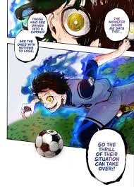 bluelock colored manga panel | Anime, Color, Manga