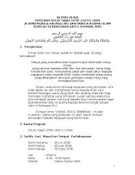 Sholat hajat adalah sholat sunnah yang dikerjakan dengan maksud khusus memohon kepada allah subhanahu wa ta'ala mengabulkan hajat, kebutuhan atau keperluannya. Doc Kertas Kerja Program Solat Hajat Upsr 1429 H 2008 Jk Bimbingan Kaunseling Dan Panitia Agama Islam Sekolah Kebangsaan Sayed Othman Miri Aisyah Meor Academia Edu