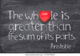 Whole Greater Than Sum Parts Quote Stock Photo Edit Now 1176599821