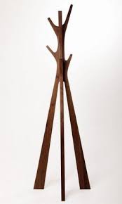 4 coat hooks can be used for hanging bags, coats, umbrellas, pendants, hats, sturdy safe for long time using. American Black Walnut Coat Stand Trett Design Uk Coat Hanger Stand Coat Stands Free Standing Coat Rack