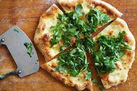 Green And White Pizza Recipe Recipe White Pizza Recipes Recipes Nyt Cooking