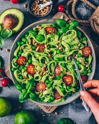 Creamy Avocado Pasta Vegan Clean Eating Breakfast Recipes Creamy Avocado Pasta Easy Clean Eating Recipes