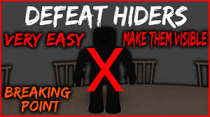 !join gamemode (join a gamemode instantly). How To Stop Hiders In Breaking Point Roblox Breaking Point Youtube