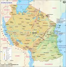 This map was created by a user. Tanzania Map Map Of Tanzania Tanzania Map Country Maps