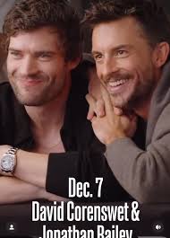 David Corenswet and Jonathan Bailey for Variety's Actors