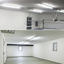 In addition, led garage lights are available in a variety of color temperatures, although 4,000 or 5,000 k temperatures are most common because this if you need a light for directly over your workstation, consider whether that is better served by a light hanging from the ceiling or one mounted flush to the. Overstock Com Online Shopping Bedding Furniture Electronics Jewelry Clothing More In 2021 Garage Lighting Led Garage Lights Garage Light Fixtures